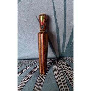 Vintage Handmade Turner Mastercraft Dymondwood Perfume Applicator